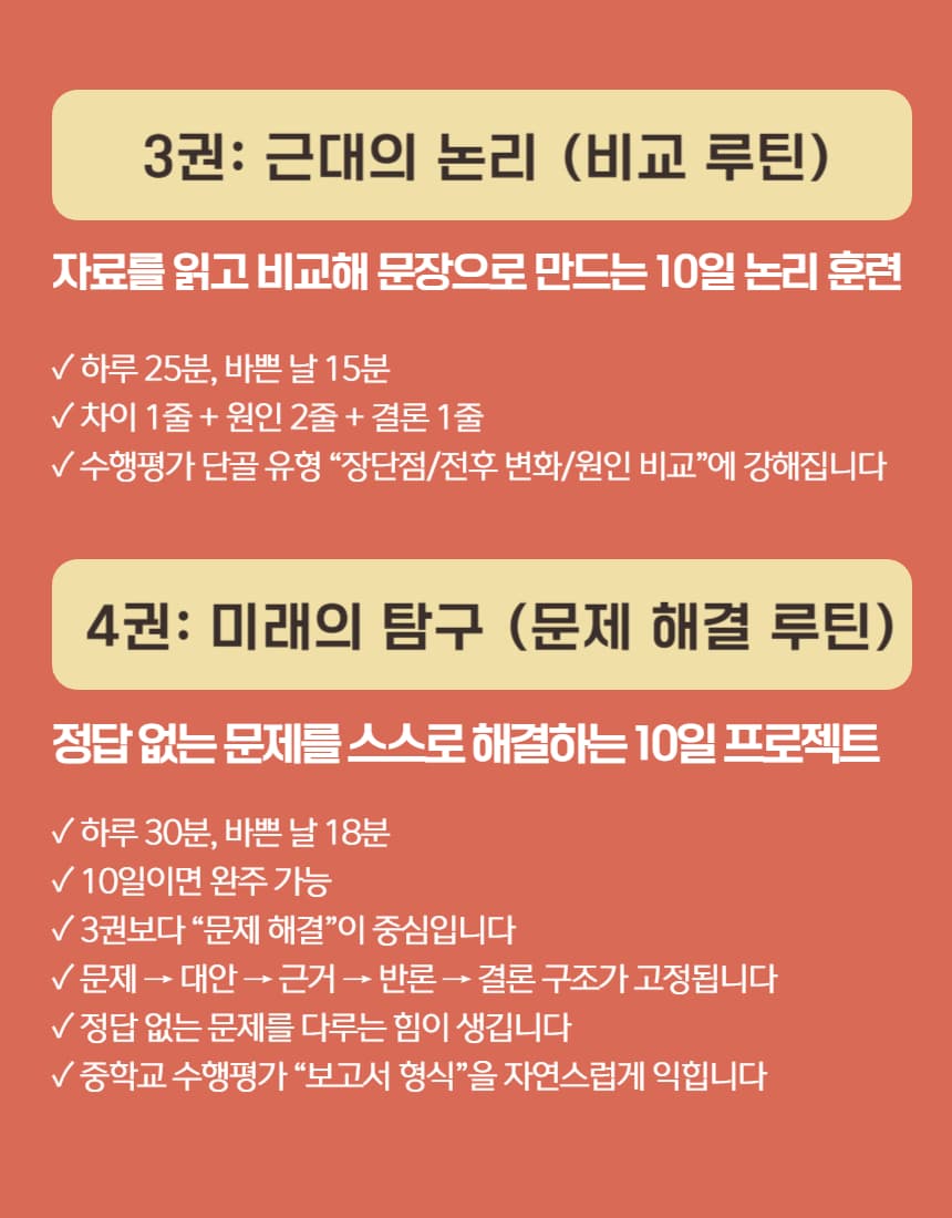 쓱- 보여주면 끝! 루틴북 패키지 4권 세트 - 이미지 4